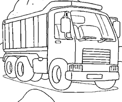 coloriage à dessiner vehicule de guerre