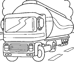 coloriage à dessiner à imprimer gratuit vehicule