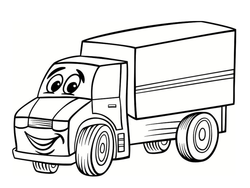 dessin a imprimer vehicule de chantier