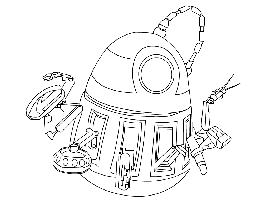 coloriage wall e gratuit