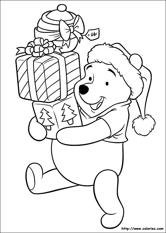 coloriage winnie l ourson a imprimer