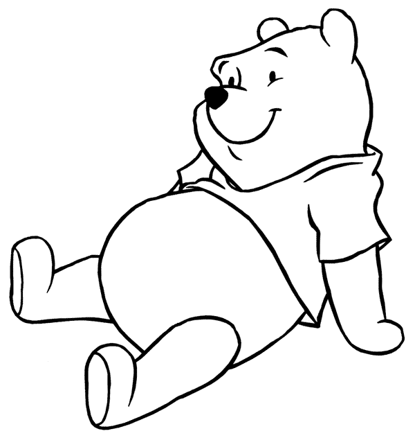 Coloriage De Winnie Coloriage Winnie L Ourson 62 Dessin