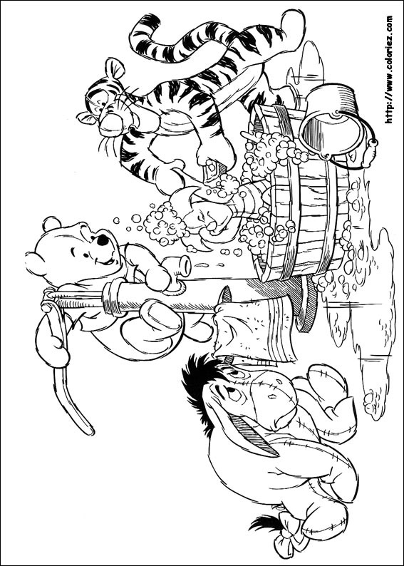 jeux de coloriage a dessiner winnie l ourson