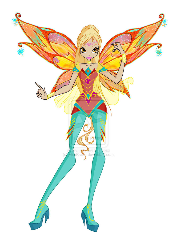 coloriage winx club bloomix